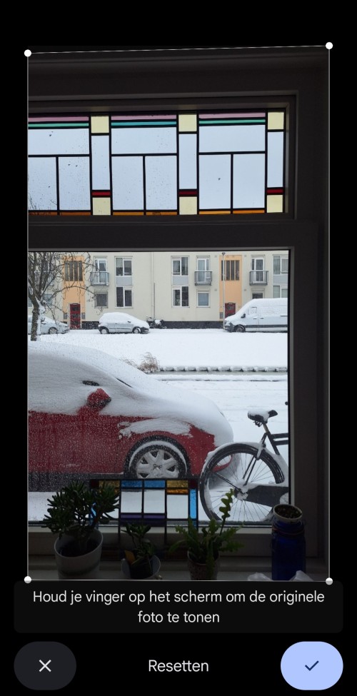 Perspectief aanpassen voorbeeld